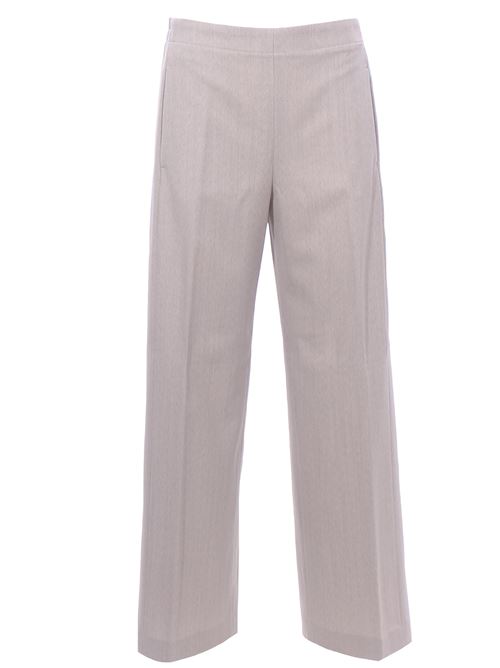 wide leg virgin wool pants VIA MASINI 80 | A26M998MA100